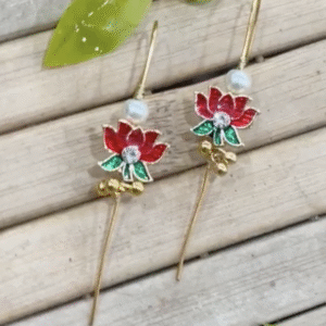 Lotus Piercing Ear Cuff