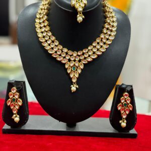 Classic Kundan style  - Necklace set