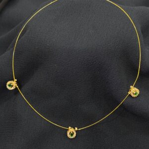 Invisible Green necklace