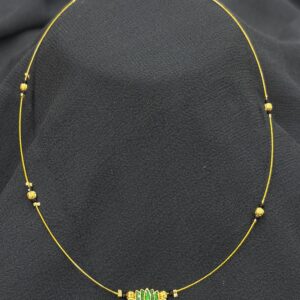 Invisible lotus mangalsutra